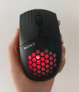 MOUSE INALAMBRICO RECARGABLE AOAS 4D W06 RGB