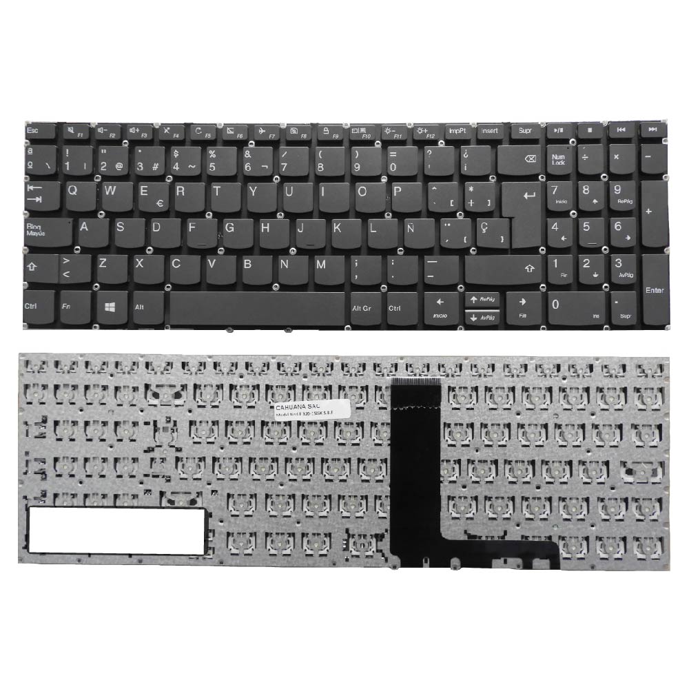 TECLADO LENOVO 320 V330-15IKB SIN BOTON DE ENCENDIDO