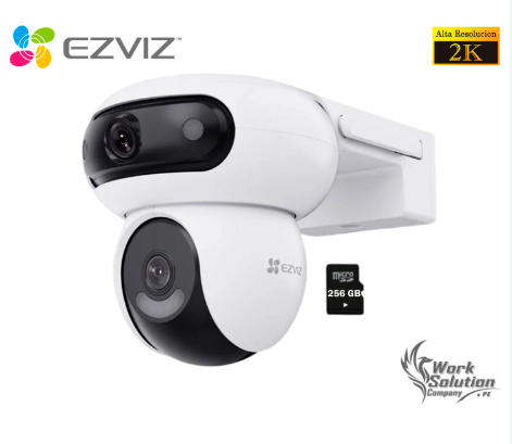 CÁMARA EZVIZ H90 DUAL 2K 4MP CON AUDIO PARA EXTERIOR 