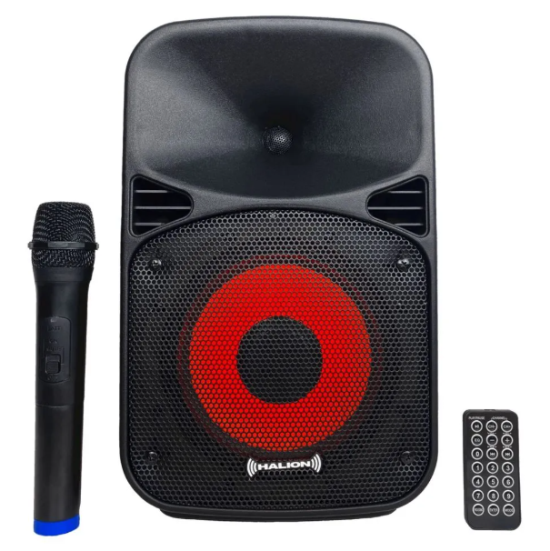 PARLANTE HALION RHA-8EB SPEAKER 8 300W ALTO RENDIMIENTO 