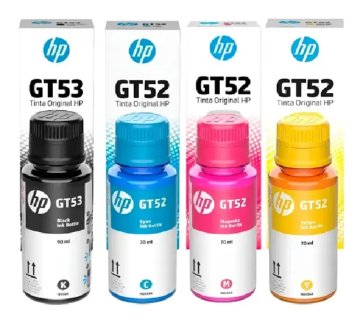 TINTA ORIGINAL HP GT52 AZUL 