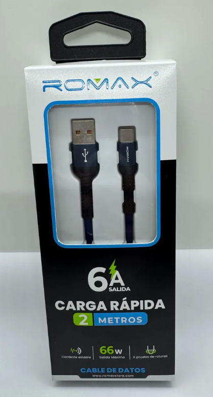 CABLE USB ROMAX TIPO C