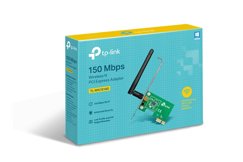 TARJETA DE RED INALÁMBRICA TP-LINK TL-WN781ND 1 ANTENA