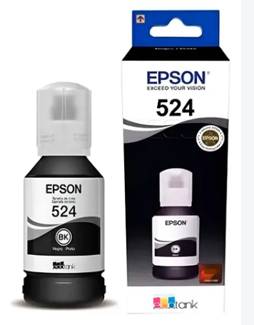 TINTA EPSON 524 NEGRA ORIGINAL