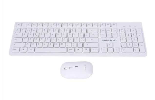 KIT TECLADO Y MOUSE INALÁMBRICO HALION HA-K652C 