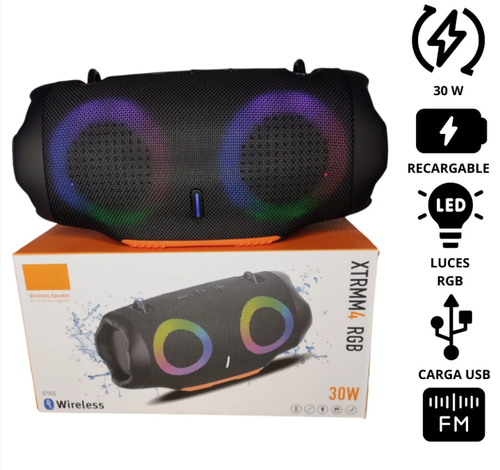 PARLANTE EXTREME 4 FX SOUNDMAX 16W IPX6 