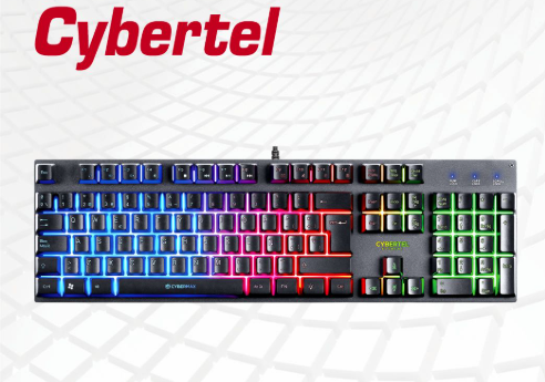 TECLADO GAMER CYBERTEL ELEMENT CYB K500