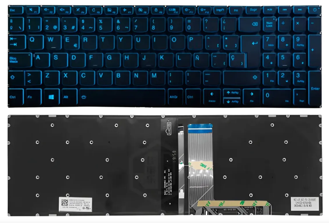 TECLADO LENOVO LE-L340-15IRH AZUL ILUMINADO