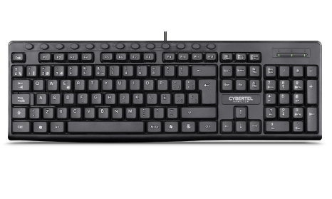 TECLADO MULTIMEDIA CYBERTEL HAMILTON CYB K219 USB