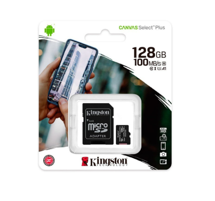 MOMORIA MICROSD KINGSTON 128GB 150MBS