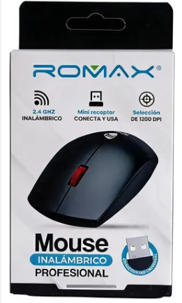 MOUSE INALAMBRICO ROMAX 2.4 GHZ