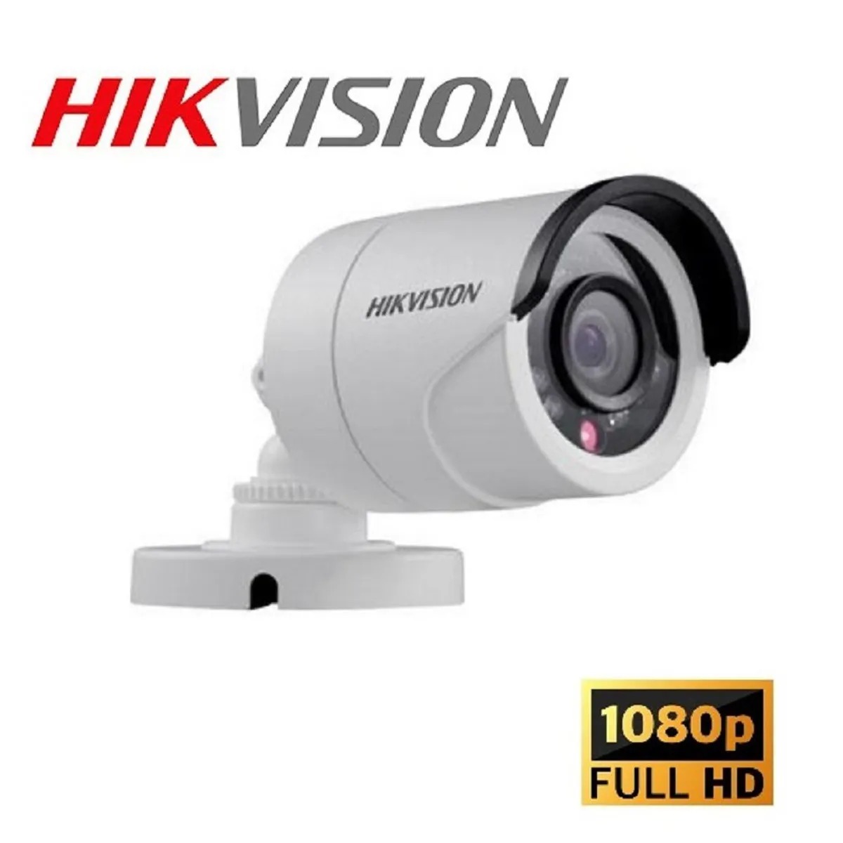 CAMARA HIKVIION TUBO HK-DS-2CE16D0T-IRPF | FULL HD 1080P | 2MP | IR 10 a 20M. | Lente: 2.8mm | Cubierta plástica | IP66 | Alimentación: 12Vdc | Consumo: 4 Watt. (SERIE: FZ4110582 FZ4110603)