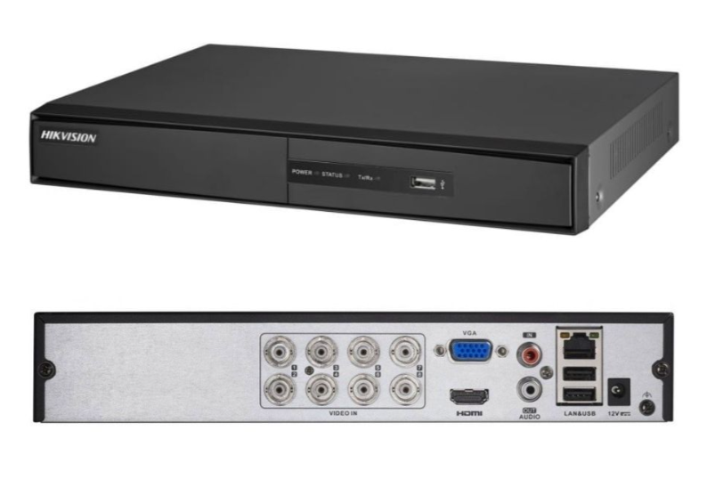 GRABADOR HIKVISION 8CH HK-DS7208HGHI-M1 SERIE GE4123967 CODIFICACIÓN 1080p Lite/720p@15 fps | SOPORTA 1HHD HASTA 4TB