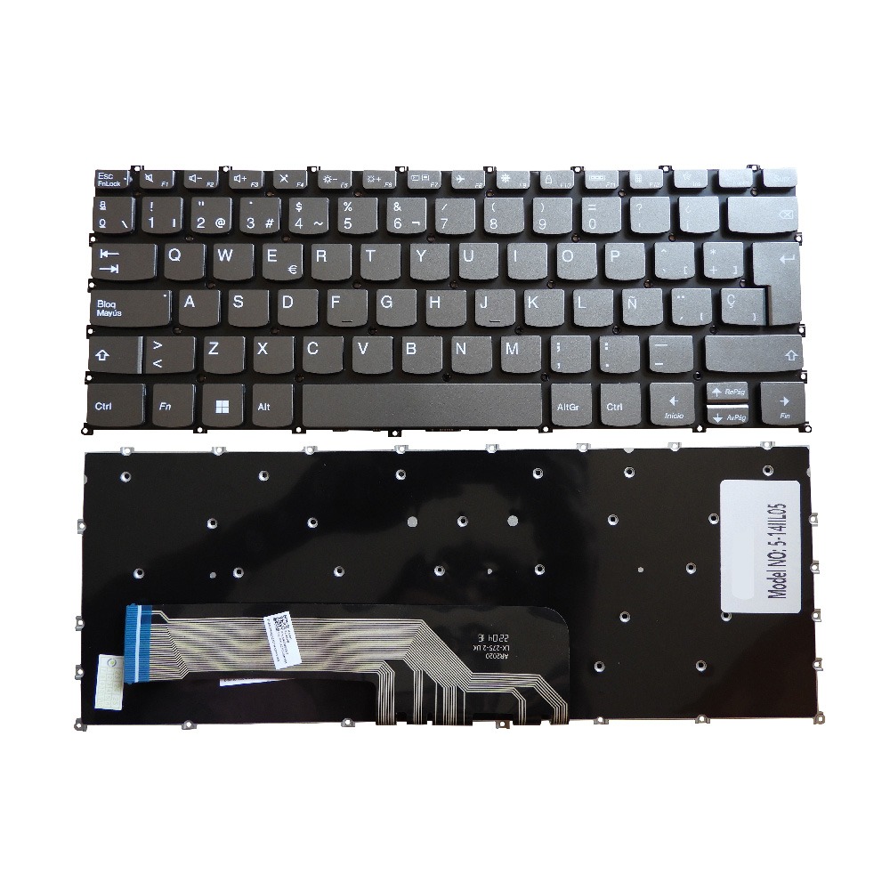 TECLADO INTERNO LENOVO 5-14IIL05 5-14ARE05 5 14IIL05 SIN LUZ 14