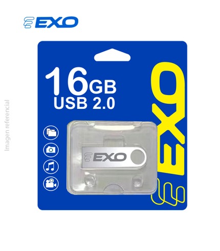 MEMORIA USB 16GB EXO 2.0