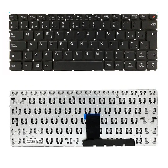 TECLADO INTERNO LENOVO IDEAPAD 310-14isk 310-14 V510-14 V110-14 100s CON BOTON DE ENCENDIDO
