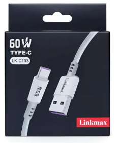 CABLE USB LINKMAX 60W TIPO C LK-C103